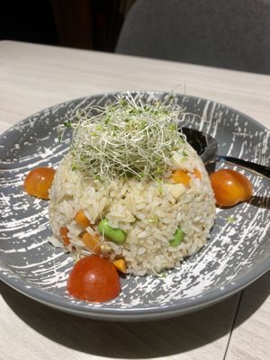 Fried rice (a lot of wok hei, can opt for non allium) at iVegan 爱素 - Thomson Plaza in Central Singapore