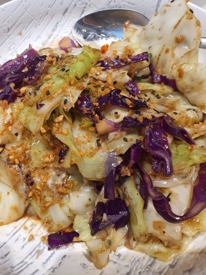 Spicy cabbage ~ 3/5/21 at iVegan 爱素 - Thomson Plaza in Central Singapore