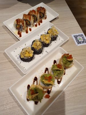 Assorted maki ~ 25/6 21 at iVegan 爱素 - Thomson Plaza in Central Singapore