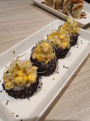 Corn maki ~ 25/6 21 at iVegan 爱素 - Thomson Plaza in Central Singapore