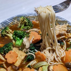 Veg Ramen Mala Soup at iVegan 爱素 - Thomson Plaza in Central Singapore