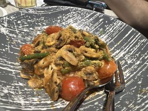  Pasta pomodero 7/10  at iVegan 爱素 - Thomson Plaza in Central Singapore
