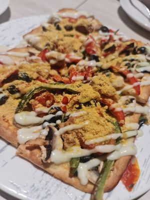 Primavera Pizza ~ 25/8/23 at iVegan 爱素 - Thomson Plaza in Central Singapore