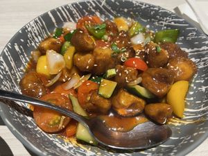 Sweet sour lion mane - 7/1  at iVegan 爱素 - Thomson Plaza in Central Singapore