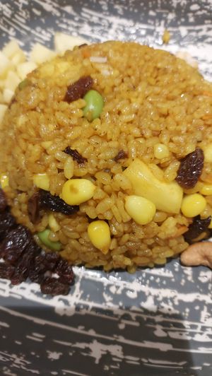 Pineapple fried rice at iVegan 爱素 - Thomson Plaza in Central Singapore