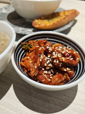 Complimentary Kimchi ~ 3/2/24 at iVegan 爱素 - Thomson Plaza in Central Singapore