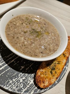 Mushroom Soup ~ 3/2/24 at iVegan 爱素 - Thomson Plaza in Central Singapore