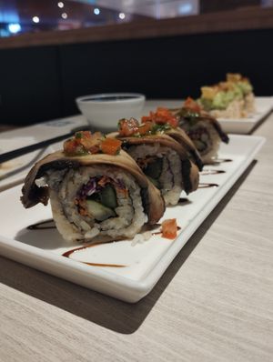 Maki roll, yummy  at iVegan 爱素 - Thomson Plaza in Central Singapore