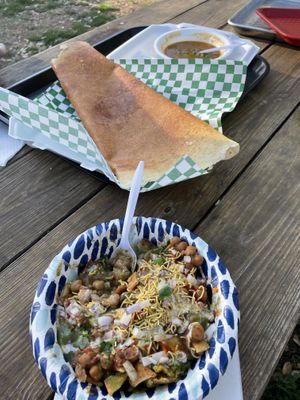 Dosa & chaat 🤤  at Vittle Vibes in Leander