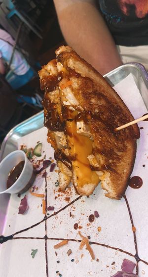 vegan disco  at The Grilled Cheese Gallery in St Augustine