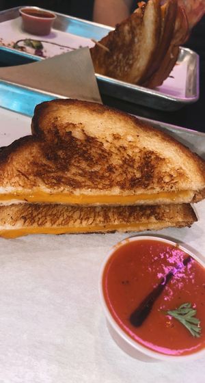   at The Grilled Cheese Gallery in St Augustine