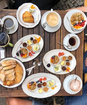 Vegan Breakfast: Süße Pomeranze at Pomeranze Kaffeebar in Berlin