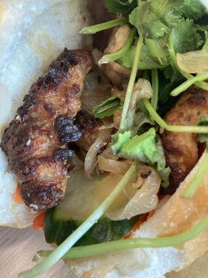 Soy nuggets at Banh Mi Now in Brisbane