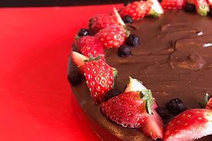 Raw cake (photo from their website at Kiiroi Hoshi Café Atelier in Chigasaki