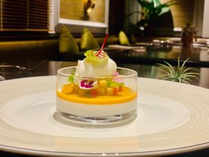 Pana Cotta at Vegan World Peace by Loving Hut in Reykjavik