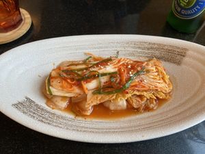 Kimchi  at Vegan World Peace by Loving Hut in Reykjavik