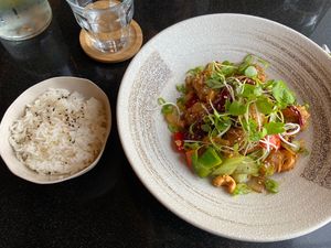 Kung Pao at Vegan World Peace by Loving Hut in Reykjavik