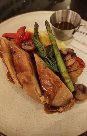 No-chicken at Vegan World Peace by Loving Hut in Reykjavik