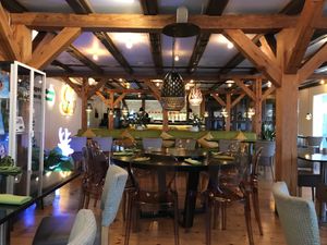 Cozy inside with a nice view at Vegan World Peace by Loving Hut in Reykjavik