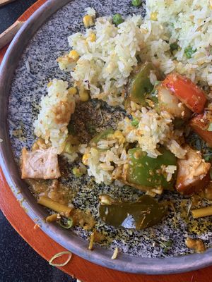 Plant Chicken #Veganuary at Vegan World Peace by Loving Hut in Reykjavik