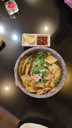 Pho soup at Vegan World Peace by Loving Hut in Reykjavik