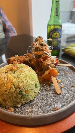   at Vegan World Peace by Loving Hut in Reykjavik