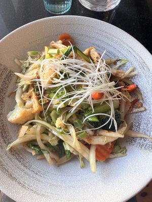   at Vegan World Peace by Loving Hut in Reykjavik