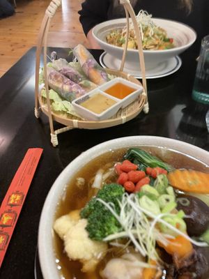   at Vegan World Peace by Loving Hut in Reykjavik