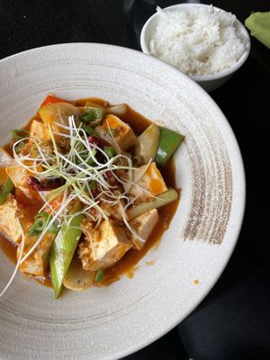   at Vegan World Peace by Loving Hut in Reykjavik