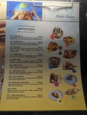  at Vegan World Peace by Loving Hut in Reykjavik