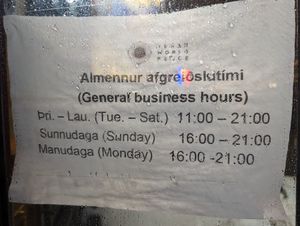  at Vegan World Peace by Loving Hut in Reykjavik