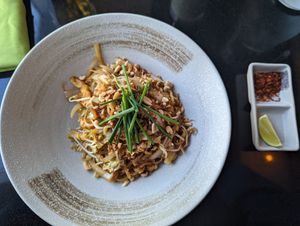 Pad Thai at Vegan World Peace by Loving Hut in Reykjavik