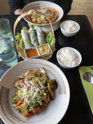   at Vegan World Peace by Loving Hut in Reykjavik