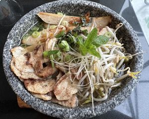Pho  at Vegan World Peace by Loving Hut in Reykjavik