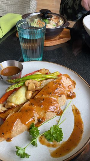   at Vegan World Peace by Loving Hut in Reykjavik