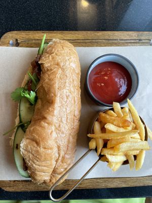   at Vegan World Peace by Loving Hut in Reykjavik