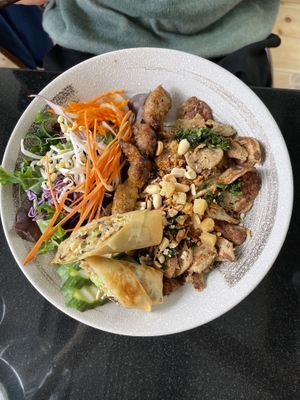   at Vegan World Peace by Loving Hut in Reykjavik