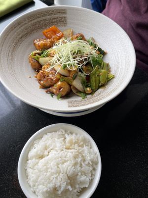   at Vegan World Peace by Loving Hut in Reykjavik