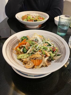   at Vegan World Peace by Loving Hut in Reykjavik