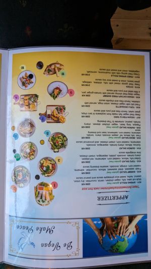  at Vegan World Peace by Loving Hut in Reykjavik