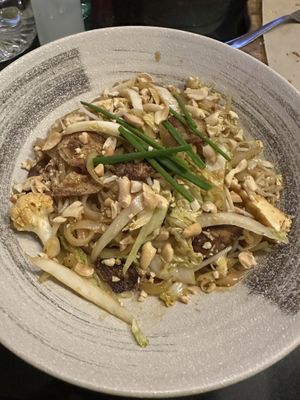 Pad Thai  at Vegan World Peace by Loving Hut in Reykjavik