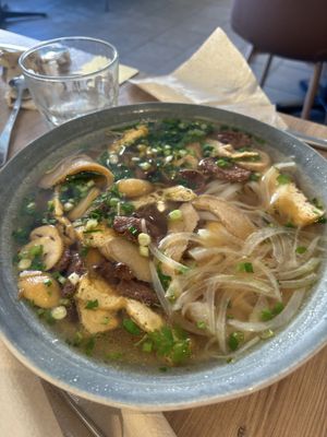   at Vegan World Peace by Loving Hut in Reykjavik