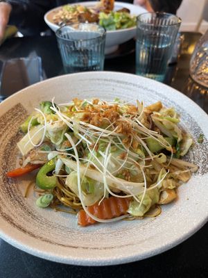   at Vegan World Peace by Loving Hut in Reykjavik