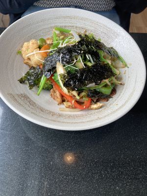   at Vegan World Peace by Loving Hut in Reykjavik