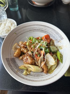   at Vegan World Peace by Loving Hut in Reykjavik