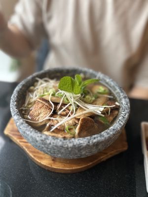   at Vegan World Peace by Loving Hut in Reykjavik