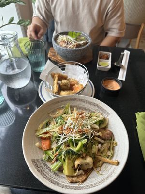   at Vegan World Peace by Loving Hut in Reykjavik