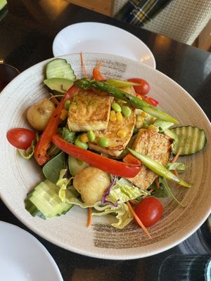   at Vegan World Peace by Loving Hut in Reykjavik