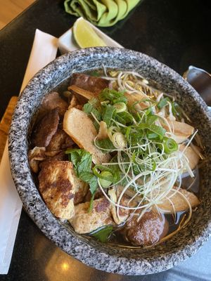   at Vegan World Peace by Loving Hut in Reykjavik