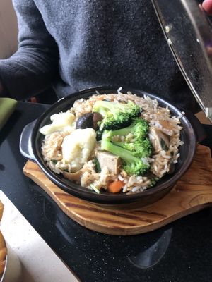   at Vegan World Peace by Loving Hut in Reykjavik